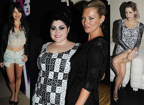 Photos Of Kate Moss, Simon Cowell, Daisy Lowe, Peaches Geldof, Kelly Osbourne At Launch Party For Beth Ditto's Clothing Line