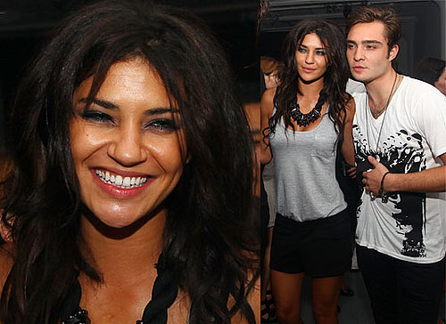 Photos Of  Gossip Girl Costars and Real Life Couple Jessica Szohr and Ed Westwick At MAC Party