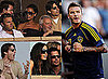 Photos Of David Beckham Playing with LA Galaxy, Against AC Milan With Gary Barlow, Victoria Beckham, Tom Cruise Watching