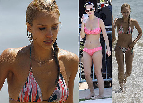 Photos Of Katy Perry In A Pink Bikini In Miami and Jessica Alba In A Bikini On Malibu Beach With Cash Warren