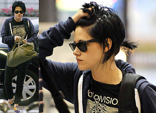 Photos Of Kristen Stewart At LAX Leaving For Vancouver To Shoot Twilight New Movie Eclipse