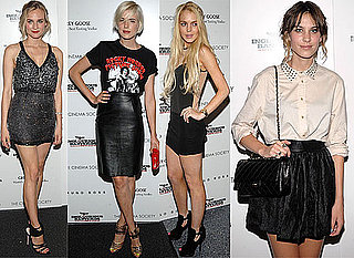 Photos From Inglourious Basterds NYC Premiere Including Lindsay Lohan, Alexa Chung, Agyness Deyn, Diane Kruger, Chace Crawford