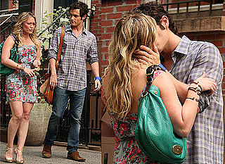 Photos Of Penn Badgley Kissing Hilary Duff For Gossip Girl Season Three, Plus Blake Lively and Chace Crawford