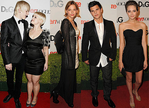 Photos Of Teen Vogue Celebs Including Kelly Osbourne, Taylor Lautner and Willa Holland at Young Hollywood Party