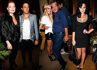 Gallery of Pictures of Kate Moss, Lindsay Lohan, Jamie Hince and Katy Perry At Mario Testino's Book Launch. Paris Fashion Week