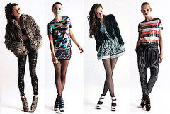 Topshop Autumn 2009 Look Book Eighties