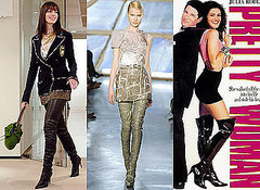 Thigh High Boots, Autumn 2009, Pretty Woman, Rodarte