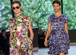 Photos of Erdem 2010 Spring at London Fashion Week with Anna Wintour Front Row