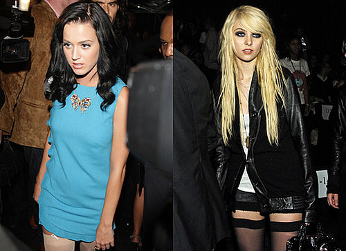 Photos of Katy Perry and Taylor Momsen in Garters