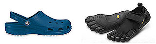 Which Are More Hideous: Crocs or Vibram Five Finger Flow?