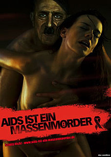 German Ad: AIDS Is the New Hitler 