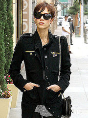 Jessica Alba out and about
