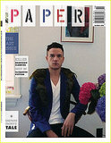 Brandon Flowers on the Cover of Papermag!