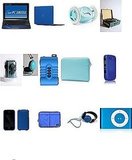 Technicolor Toys: Blue Gadgets and Accessories 