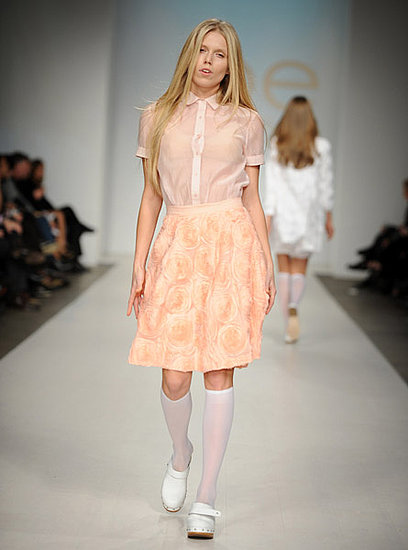 Theodora Richards in Joe Fresh's Spring 2010 collection on 10/21/09 Theodora Richards in Joe Fresh's Spring 2010 collection on 10/21/09