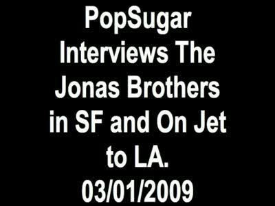 Jonas Brothers Interview