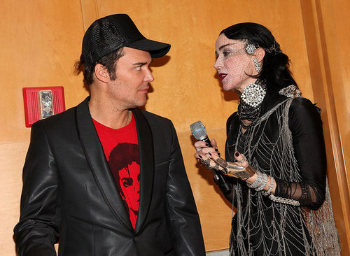 Daphne Guinness Trades in Skunk-Striped Hair for All Black, Swims in Pool Clothed for Art Basel Performance Piece Daphne Guinness Trades in Skunk-Striped Hair for All Black, Swims in Pool Clothed for Art Basel Performance Piece
