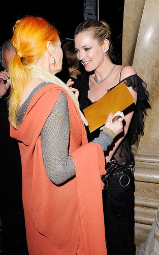 Vivienne Westwood, Kate Moss
Vivienne Westwood, Kate Moss