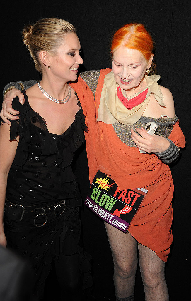 Kate Moss and Vivienne Westwood Kate Moss and Vivienne Westwood
