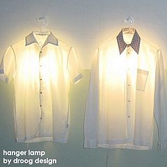 Simply Fab: Clothes Hanger Lamp by Droog Design