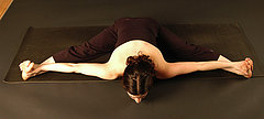 Strike a Yoga Pose: Seated Wide-Legged Straddle Strike a Yoga Pose: Seated Wide-Legged Straddle