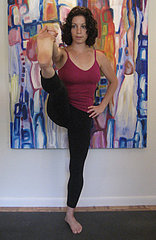 YOGA CHALLENGE:  Standing Hand to Big Toe A