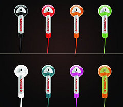 Rainbow Colored V-Moda Earphones Rainbow Colored V-Moda Earphones