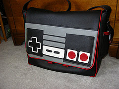 Totally Geeky or Geek Chic? Nintendo Messenger Bag