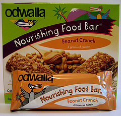 Odwalla Nourishing Food Bar: Peanut Crunch