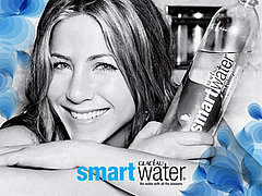 Aniston Cashes In On Her Love For smartwater Aniston Cashes In On Her Love For smartwater