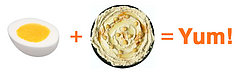 Snack Attack: Not So Devilish Eggs Snack Attack: Not So Devilish Eggs