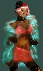Glowfur Bikini Top: 'Art Meets Tech?'