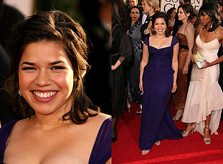 The Golden Globes Red Carpet: America Ferrera