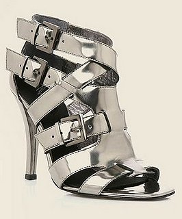 Fabworthy: Marciano Analisa Metallic Gladiator Sandal 