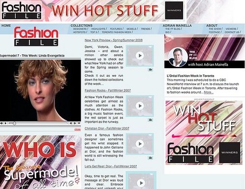 Fab Site: FashionFile.com 