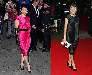 Who Wore It Better? Alexander McQueen Asymmetrical Drape Dress 