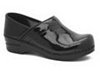 Simply Fab: Sanita Black Patent Leather Clog
