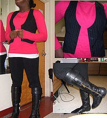 Look of the Day: Pink Jolt