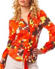 Bebe Geometric Button Down Top: Love It or Hate It? Bebe Geometric Button Down Top: Love It or Hate It?