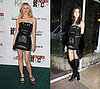 Who Wore It Better? Balmain Black Strapless Embellished Dress 
