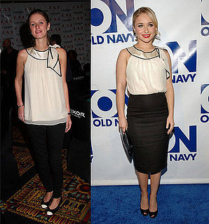 Who Wore It Better? Nu Collective Ivory Chiffon Tie Blouse 