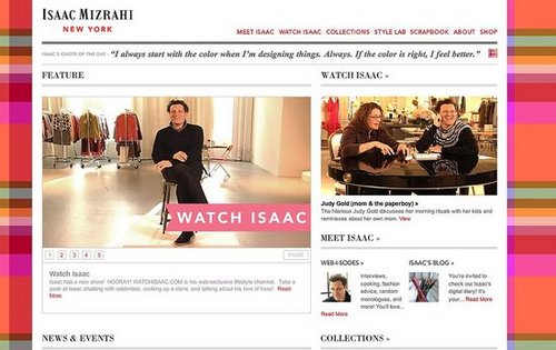 Fab Site: IsaacMizrahiNY.com
