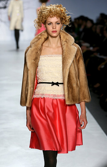 Fur, Lace and Coral at Milly