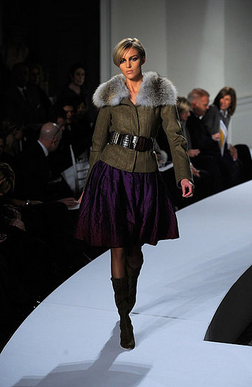 Anja Rubik at Oscar de la Renta Anja Rubik at Oscar de la Renta