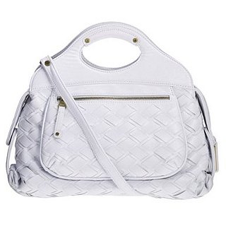 The Bag to Have: Gryson For Target Patent Woven Bag With Cutout Handles