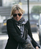 Celebrity Style: Kate Moss Returns from Holiday