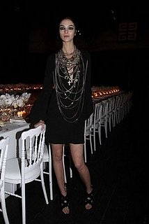 Freaky or Fabulous? Mariacarla Boscono Gone Goth 