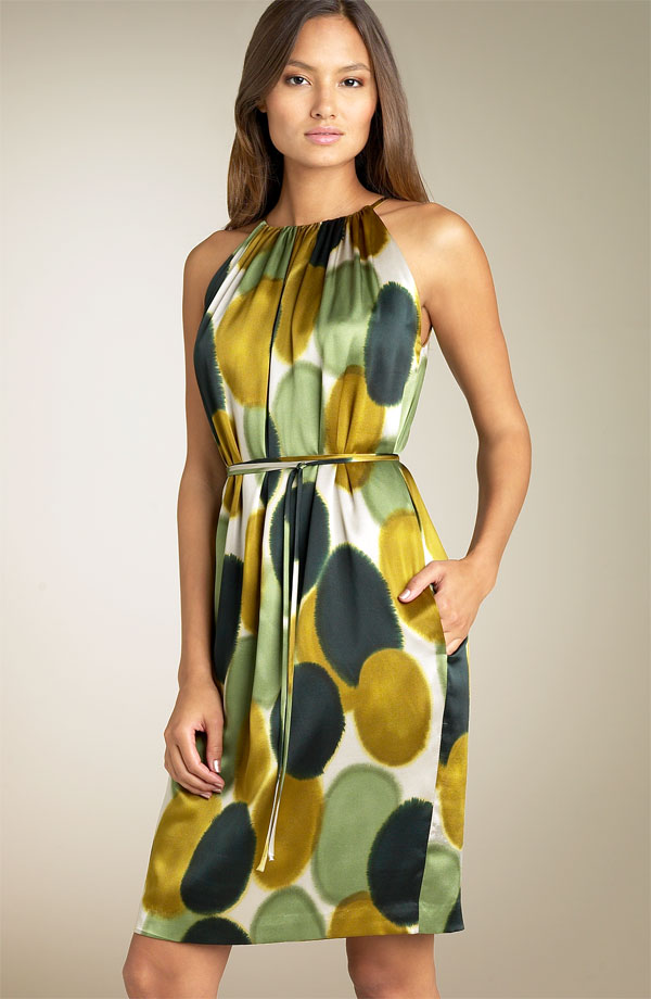 Fab Finger Discount: Maggy London Print Charmeuse Halter Dress Fab Finger Discount: Maggy London Print Charmeuse Halter Dress