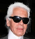 Karl Lagerfeld Spotted in New York Sporting New Style