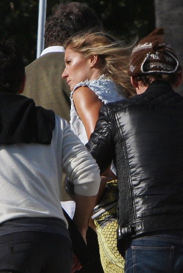 Gisele Bundchen Plays Dress Up